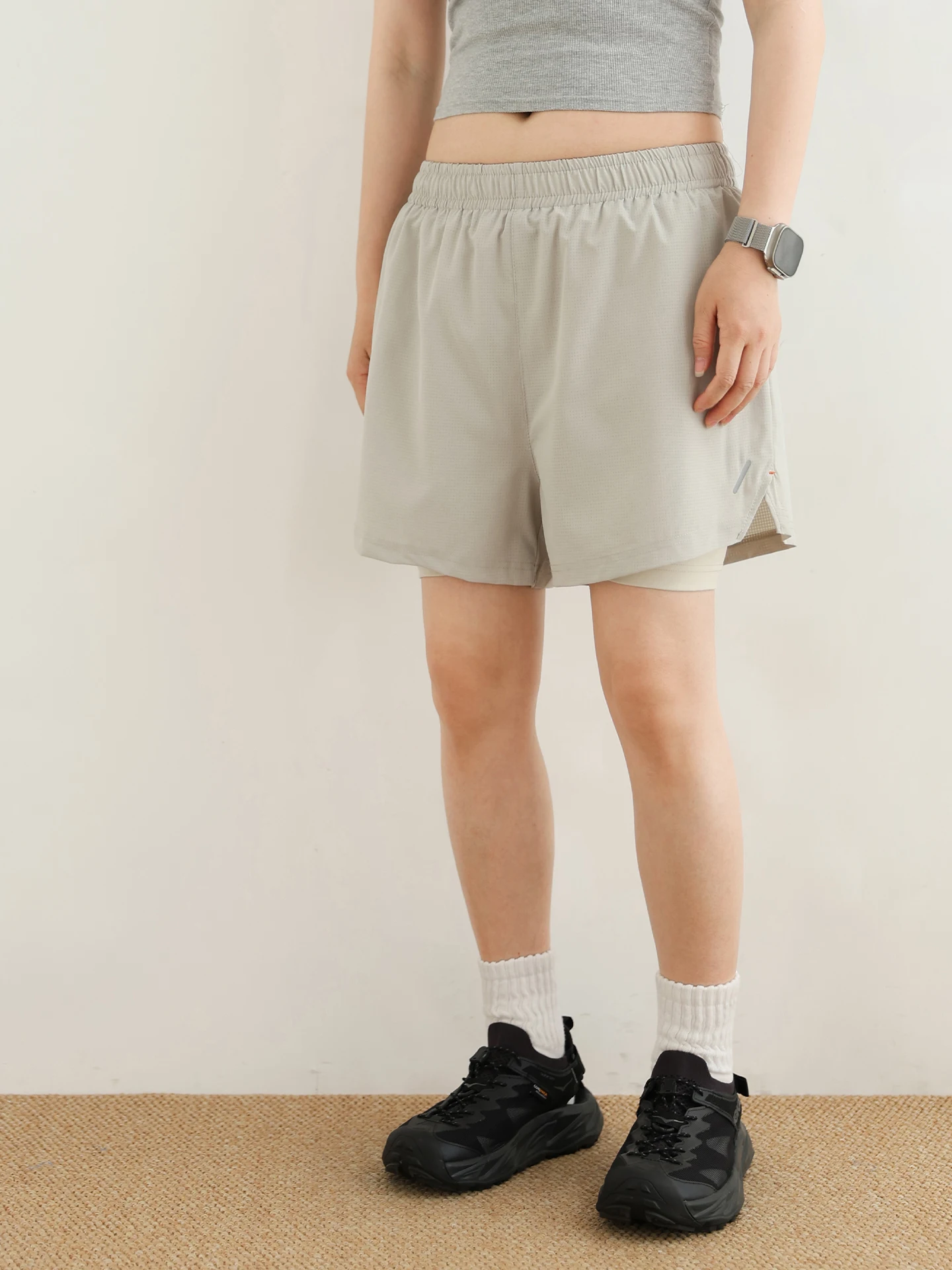 

Мужские летние дышащие спортивные шорты Dry Fit для активного отдыха и велоспорта, с низкой посадкой, молодежный стиль...