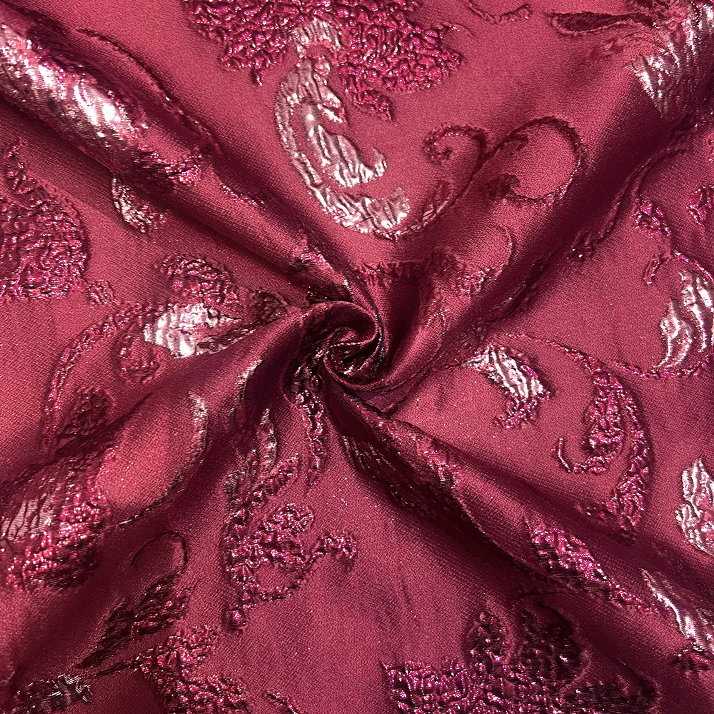 Brocade Jacquard Lace Fabric for Wedding Dresses