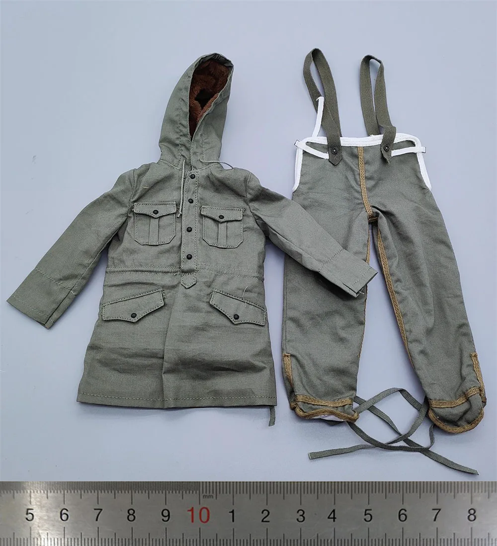 

1/6 In Stock Soldier Doll Guy Mini Toys Model Cotton Dress Uniform Pant Vest Glove Accessories For 12" DIY UJINDOU UD9052