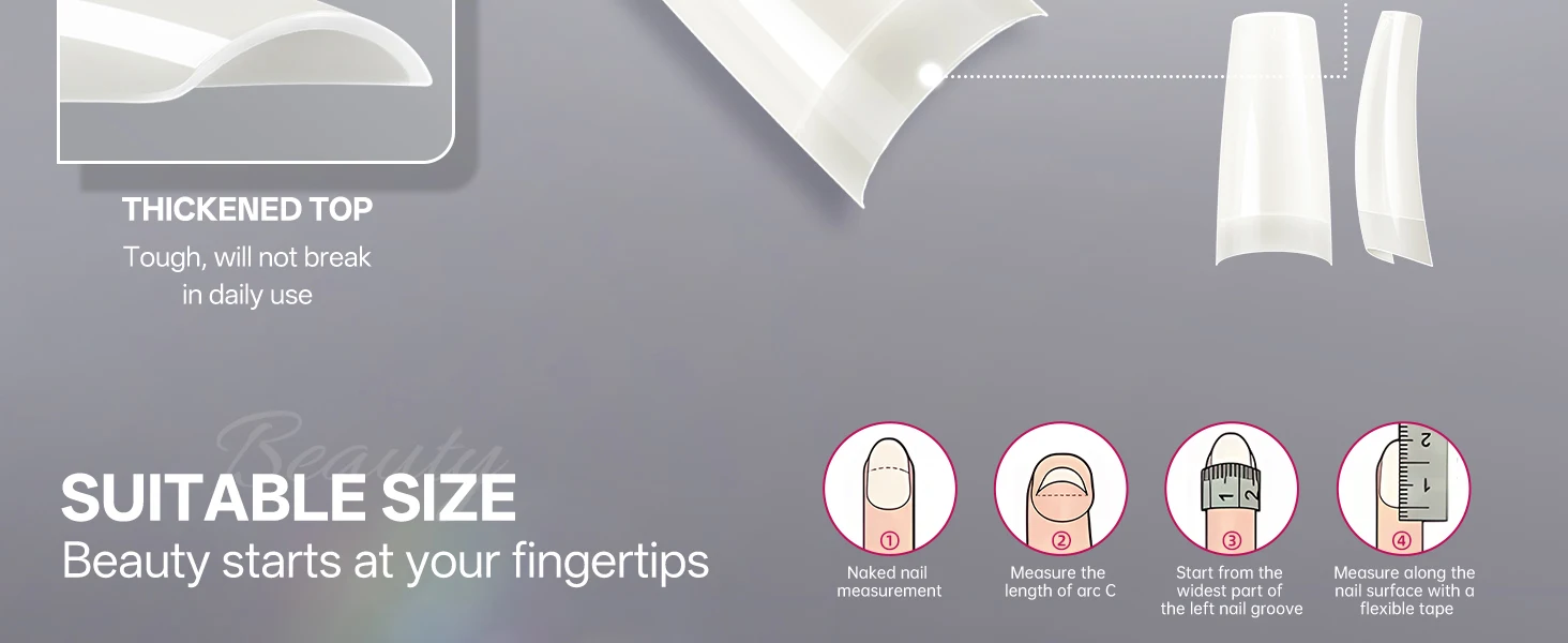 false nail tips by krofaue
