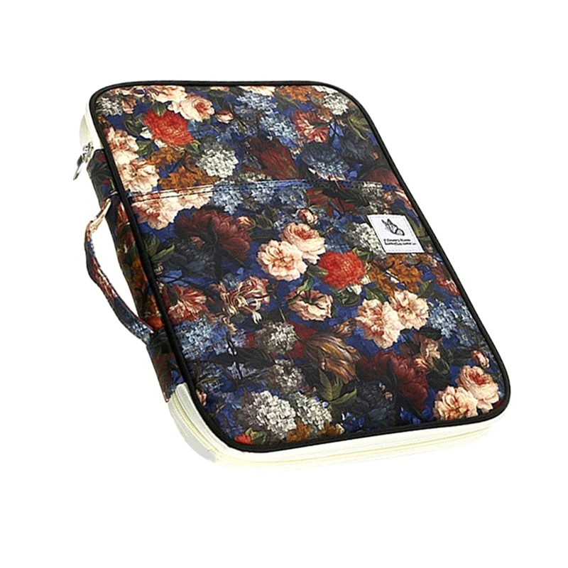 

A4 Document Bag Storage Bag Waterproof Travel Bag Notepad Carrying Case Document Holder Large Capacity Travel Organizer