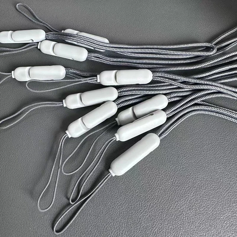 สายคล้องแบบ2ND สำหรับ airpods Pro, สำหรับ airpods 3 1 2 Pro เคสสายคล้องคอแขวนเชือกครอบหูฟังป้องกันการตกเชือกเส้นเล็ก