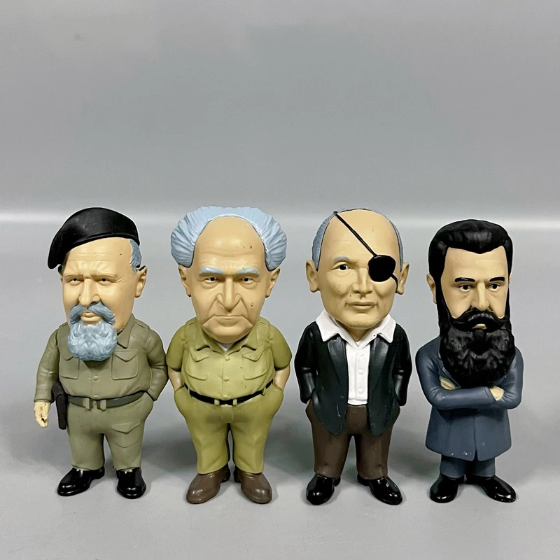 In Stock 8-10cm Cartoon Famous Military Leaders Articst Action Figure Doll Kid Pvc Model Toy Gifts