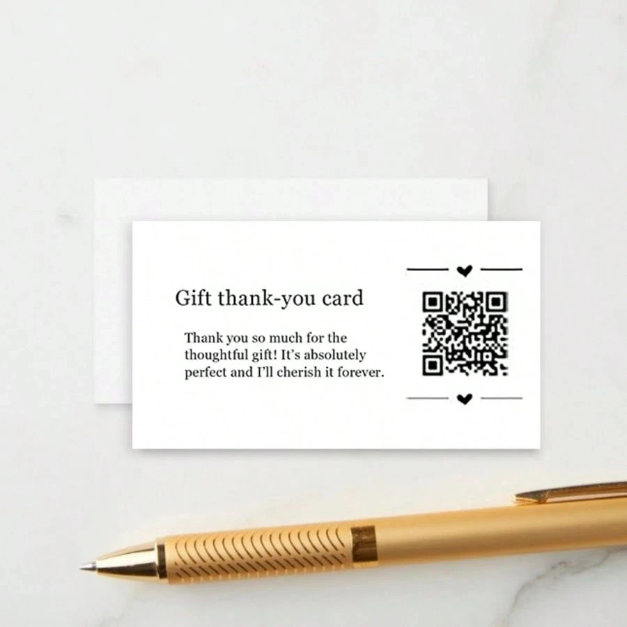 Customized Cards Greeting QR Code Payment Coupons Event Counter Cards For Birthday Party Holiday Wedding Confession