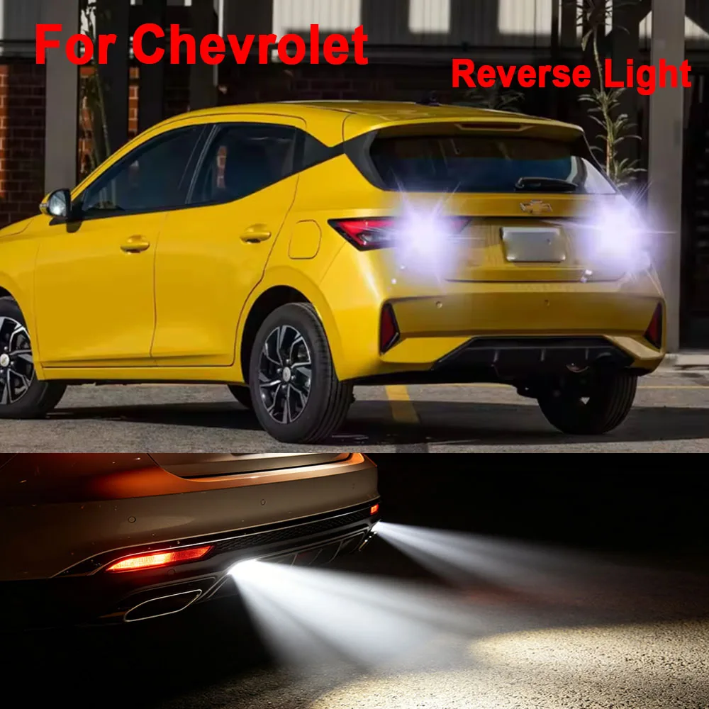 Car LED Backup Lamp For Chevrolet Taveo Trailblazer Spark Evanda Kalos Lacetti Matiz Nubira Orlando Rezz Vivant BA15S 1156
