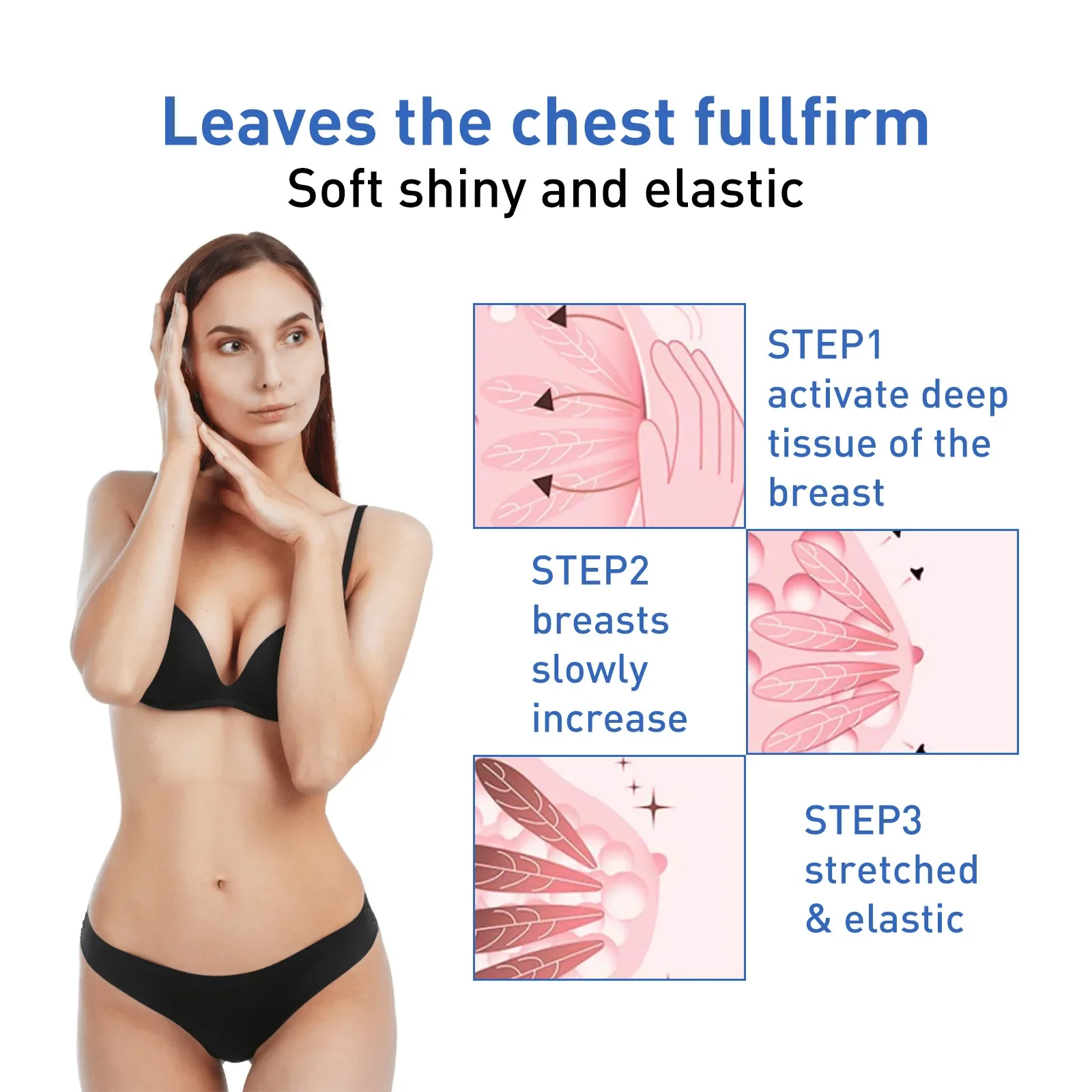 Boobs Breast Enhancement Essential Oil Sexy Breast Plumping Massager Enhancer Chest SPA Beauty Breast Oil Firm Plump Bigger Bust