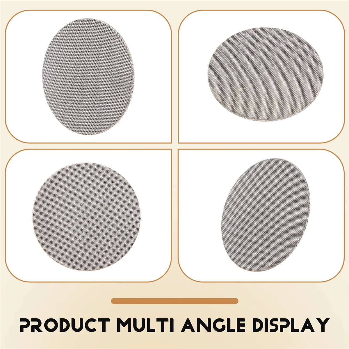 

A62X 1PC 51mm Puck Screen/Espresso Portafilter Lower Shower Screen/Contact Screen - Stainless Steel