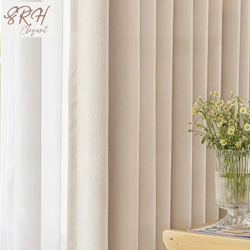 

Современный минималистичный стиль, занавеска для спальни, эркер, звукоизоляционные шторы, большая площадь, затемняющие шторы для дома, гостиной, драпировка