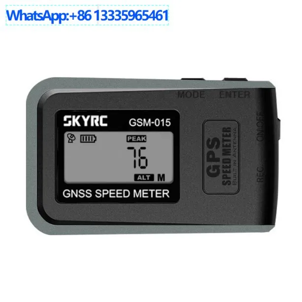 SKYRC GSM-015 GNSS Speed METER Altitude Speed Tester Altitude Mileage