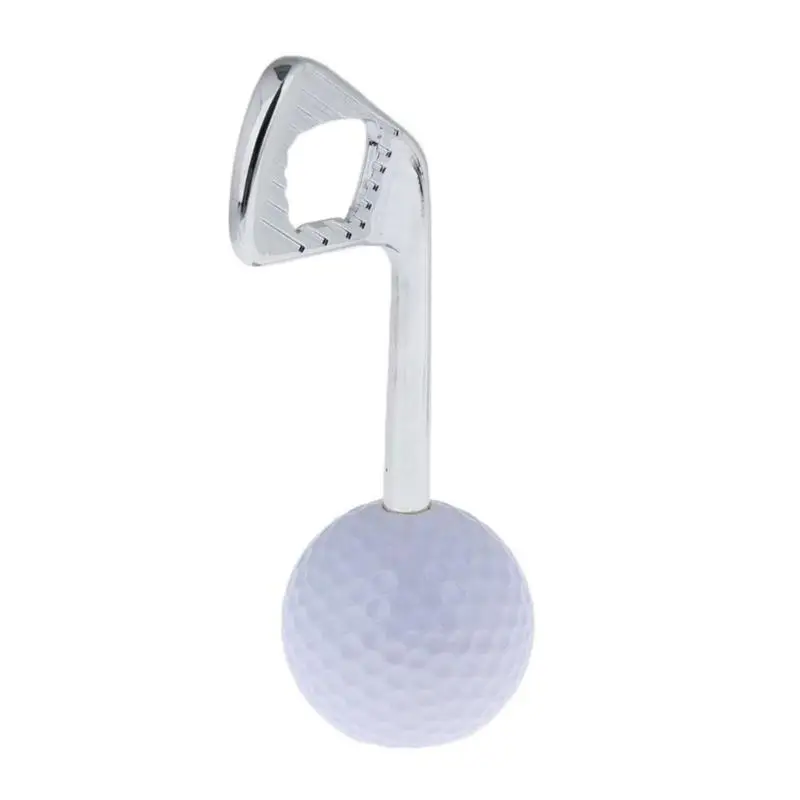 

G6KF Golf Themed Bottle Opener Innovative Zinc Alloy Bottle Lid Opening Tool Cork Remover for Beer Enthusiasts and Collectors