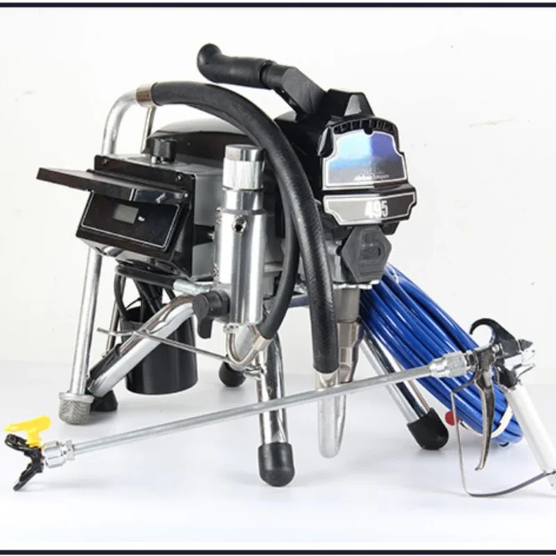 395 High-pressure Airless Spraying Machine Sprays Latex Paint 495 Intelligent Small High-power Paint Wall  Machine