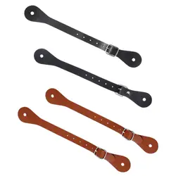 Spur Straps 2Pcs Premium Cowboy Cowgirl with Metal Buckle Spur Belt Adjustable for Outdoor Equestrian Horse Riding Equipment