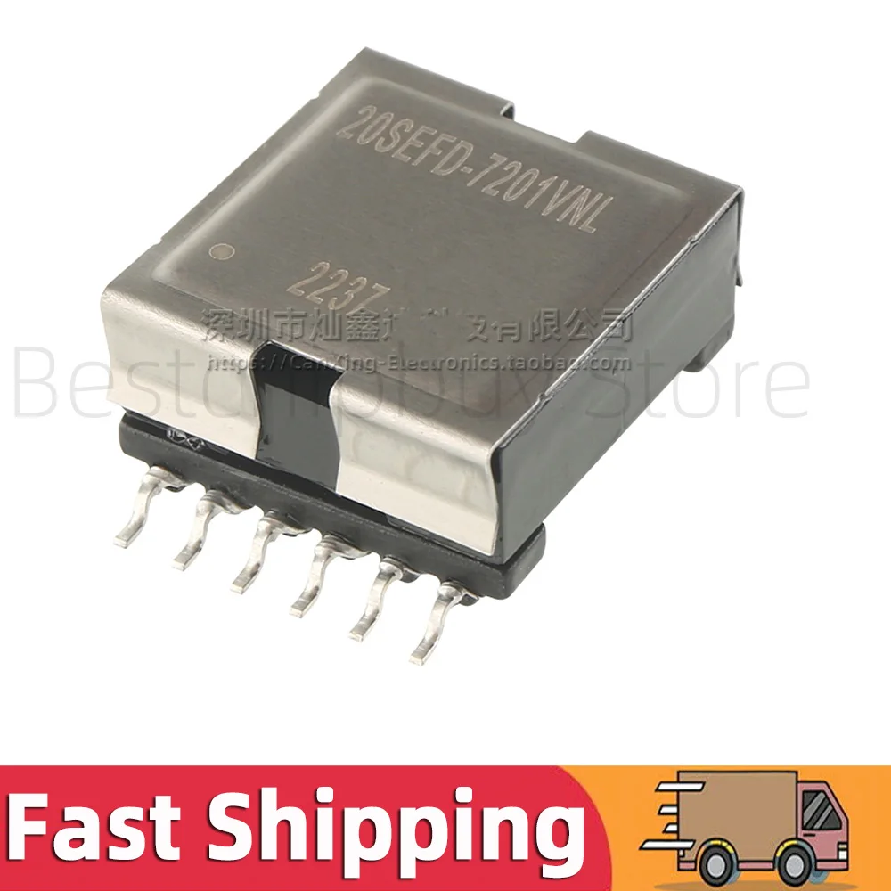2pcs EFD20 Type SMD POE Transformer 20SEFD-7201VNL 9V-36V to 5V 2A Switch Mode Power Supply 20SEFD 7201VNL