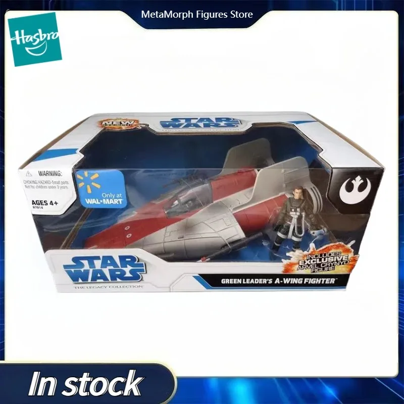

Оригинальный Hasbro Star Wars THE LEGACY COLLECTION GREEN LEADER'S A-WING FIGHTER Аниме Фигурка Коллекция игрушек Подарок