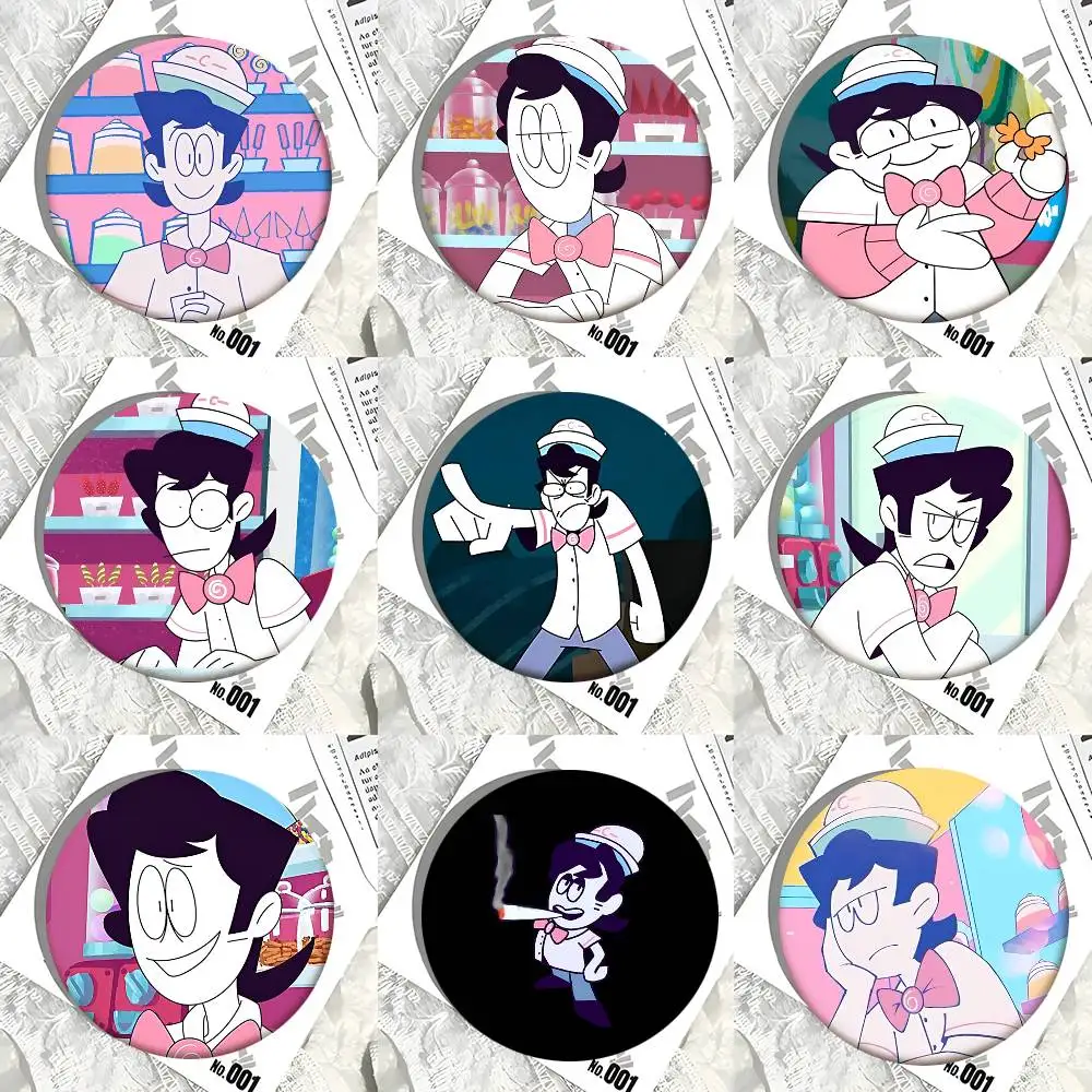 Spooky Month Kevin Funny Meme Round Badges Can Be Used To Decorate Clothes And Backpack Pins