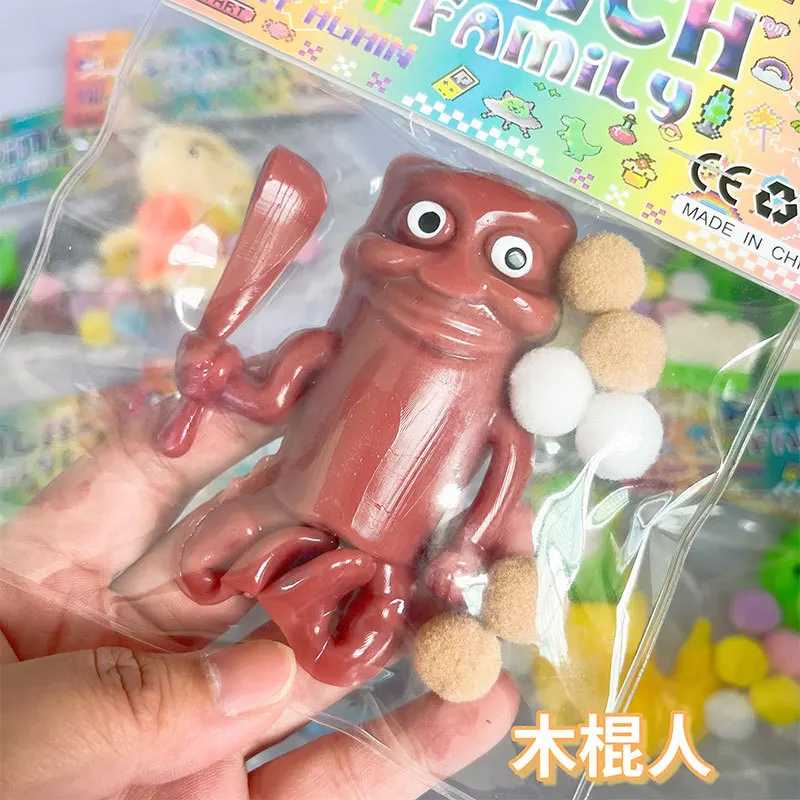 Italian Brainrot Kids Anime Squishy Toys Tung Tung Tung Sahur Taba Squishy Toy