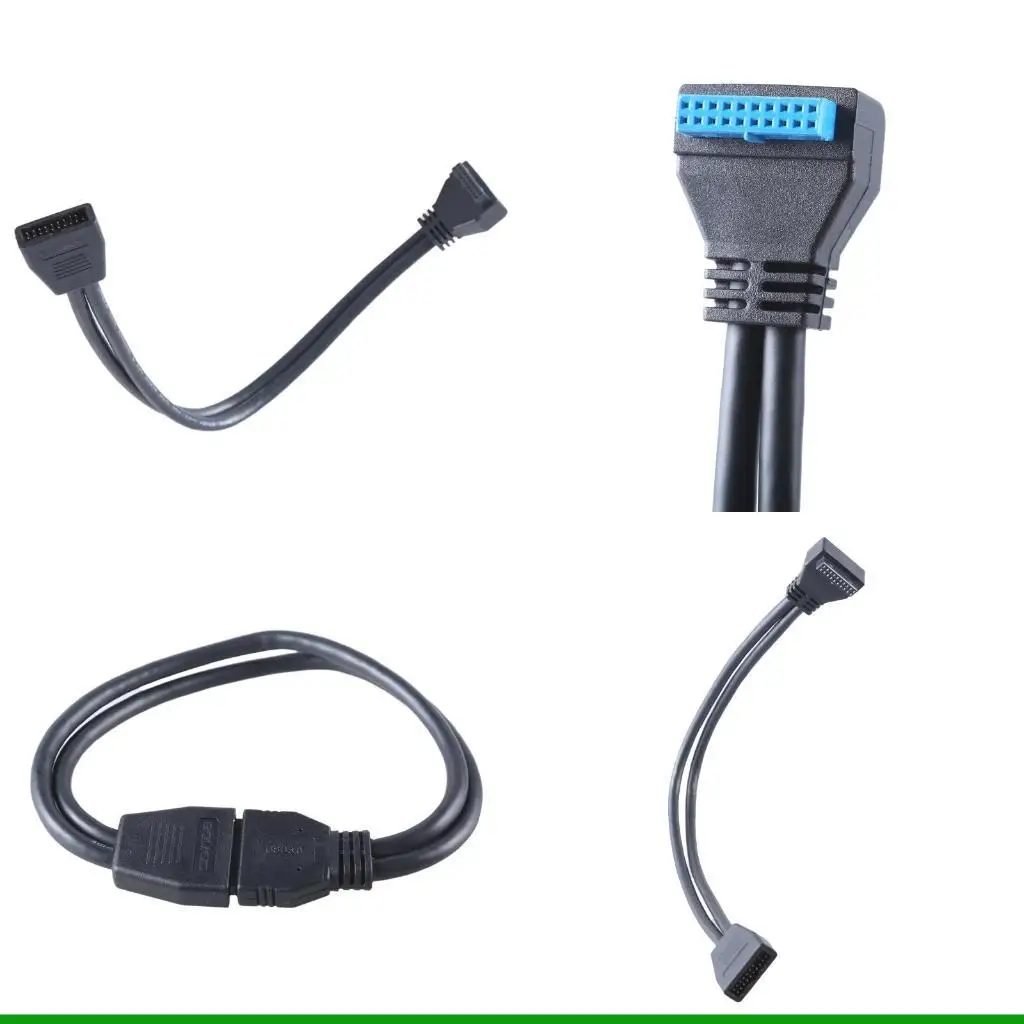 U55C Chassis Motherboards Mainboard USB3.0 20Pin Male Female Extension Cable 30/50cm