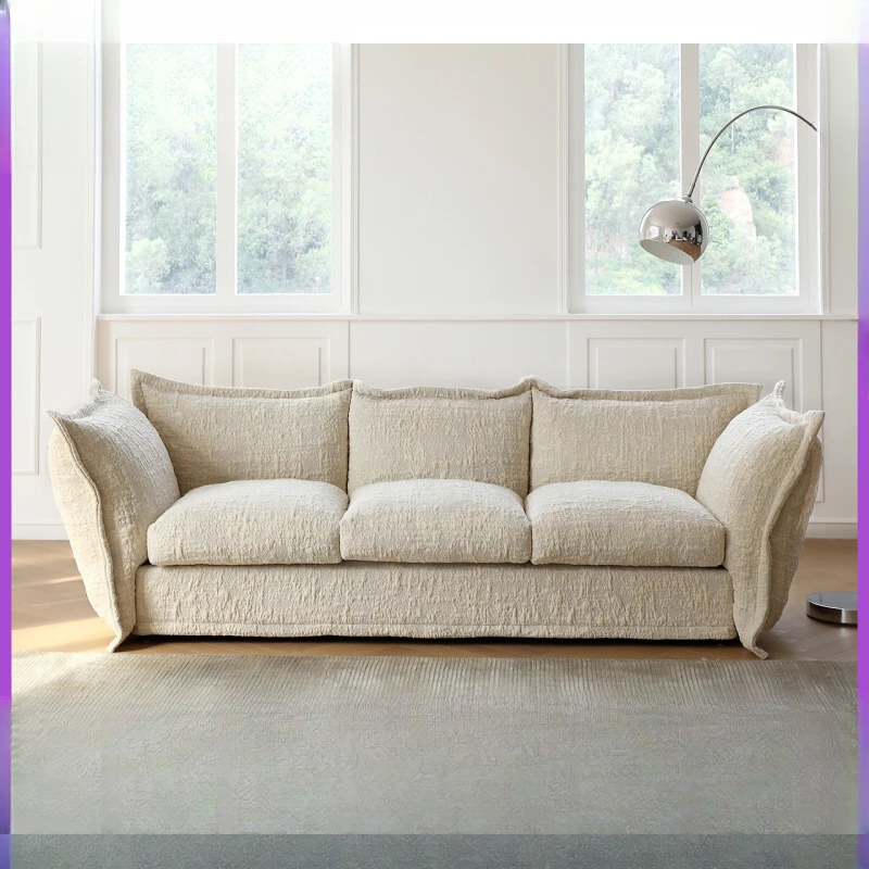 Petal sofa modern simple villa small apartment straight row special shape