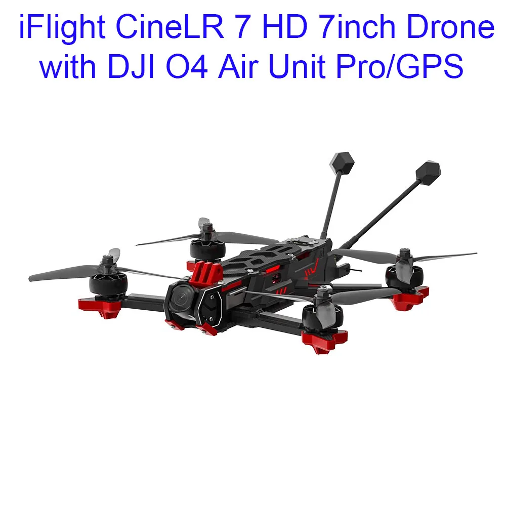 iFlight CineLR 7 O4 6S HD 7inch Drone BNF with O4 Air Unit Pro / XING2 2809 1250KV motor for FPV Long Range