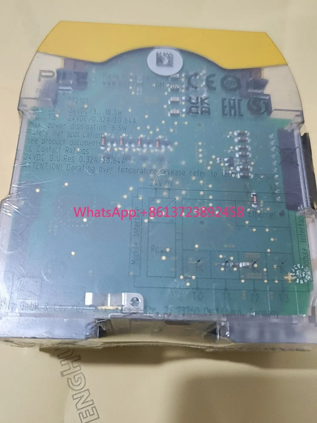 

Pilz safety relay PNOZ m B1 772101 in stock