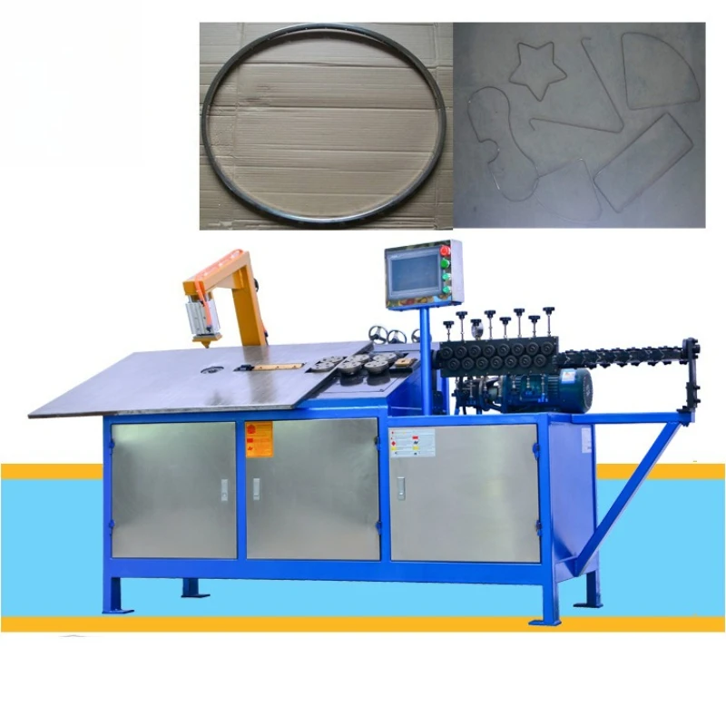 Pet cage frame wire bending machine, any shape can be folded, automatic numerical control bending machine