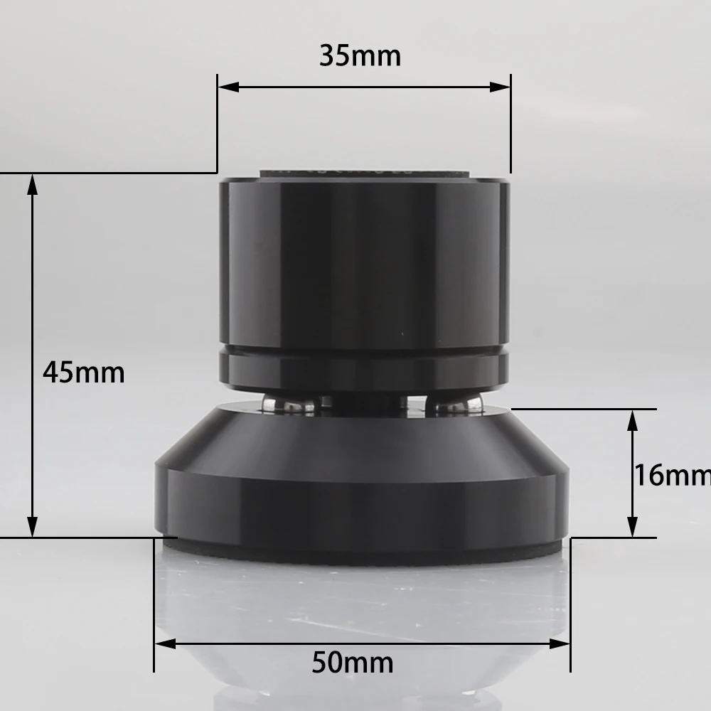 충격 방지 충격 흡수 큰 네일 스피커, 앰프 섀시 세라믹 비즈, 발 패드, 발 패드, 진동 흡수 스탠드, FT6550
