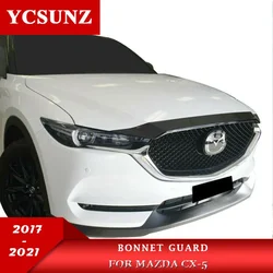 Acrylic Bonnet Guard Protector For Mazda CX-5 CX5 2017 2018 2019 2020 2021 Bug Shield Tinted Guard Car Accessories