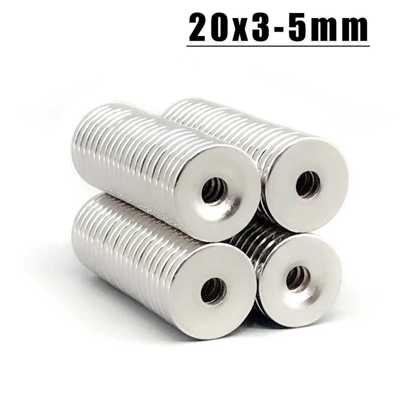 20*3-5mm Magnet 5-150pcs N35 NdFeB Permanent Magnetic Imanes Neodymium Magnet Fridge Magnets 20x3-5mm Magnet Accessory