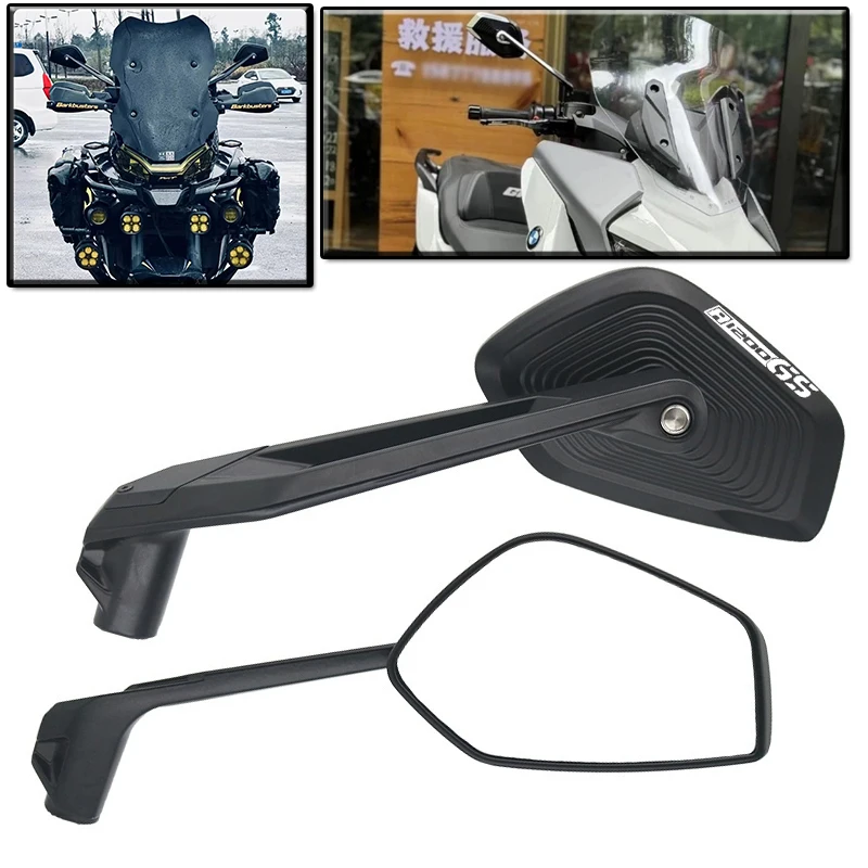 For BMW R1250GS R1250GS ADVENTUER R 1250 GS Motorcycle Accessories Rearview Mirrors Black CNC Aluminum Alloy Side Mirror