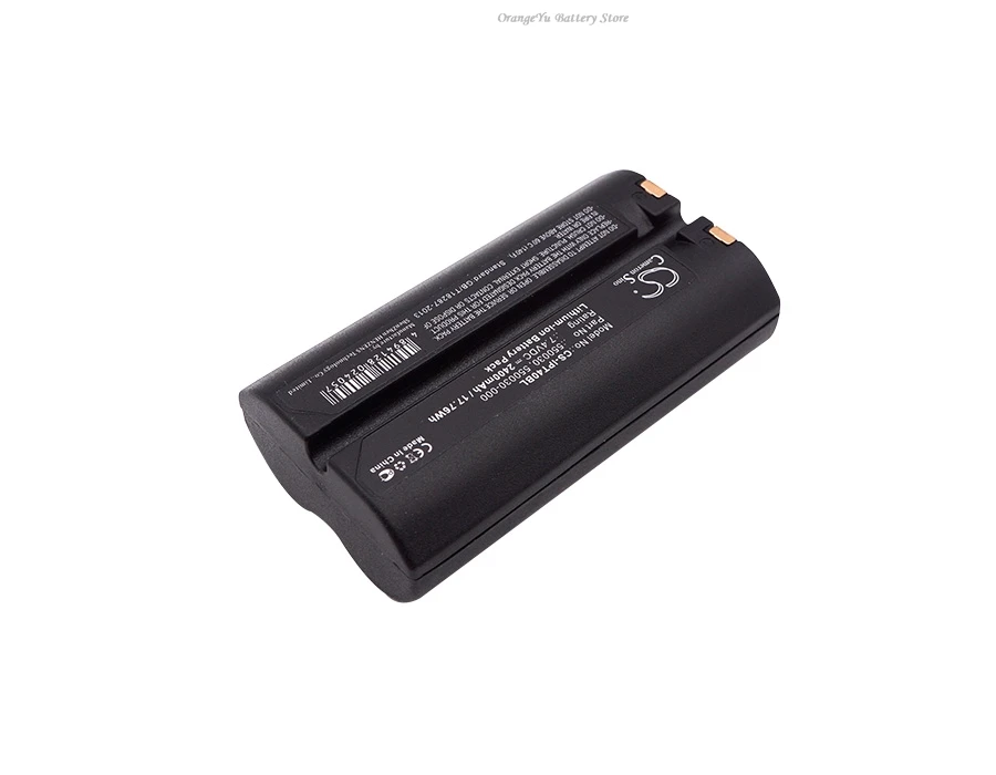 Replacement 7.4V 2400mAh Barcode Scanner Battery PB20A for ONeil Microflash 4i 4tCR 4T Printer LP3 MF4T OC2 OC3 OC4 MF2TE MF4Te