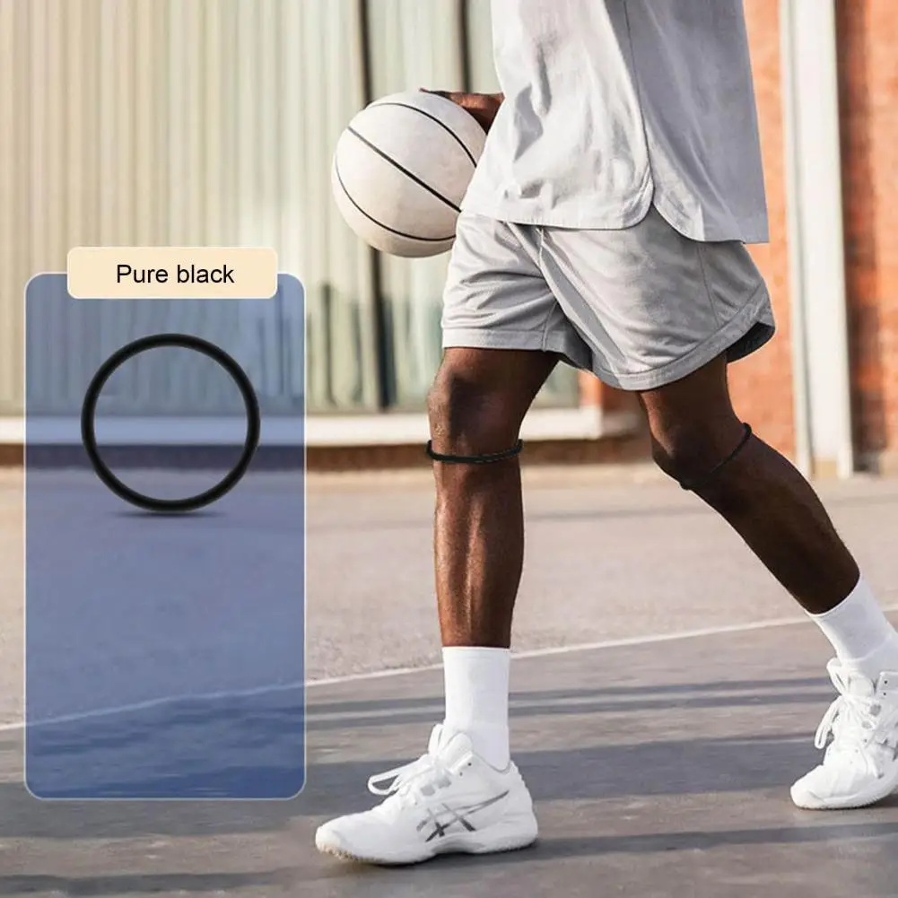 حزام دعم وتر الرضفة لتخفيف آلام الركبة سيليكون الرضفة استقرار الفرقة دعامة الركبة للتنس الجري لاعبا المشي لمسافات طويلة