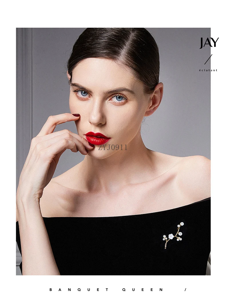 Pflaumenblüten-Brosche, hochwertige neue chinesische Brosche für Damen, exquisite Nischen-Pin-Pin-Zubehör