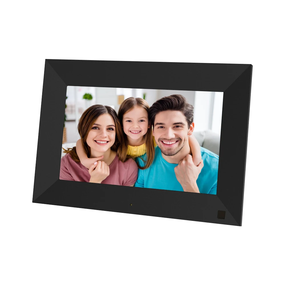 

Amazing ODM 7 Inch Digital Photo Frame Touch Screen 1024*600 1080P Video Wi-Fi BT Digital Photo Frame With Body Induction Sensor