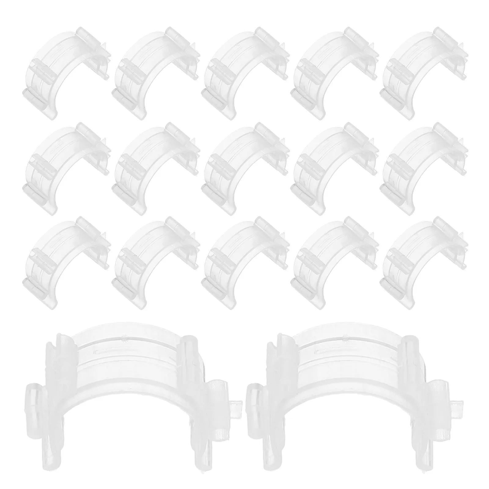 100Pcs Bobbin Clips Silicone Thread Organizer Tool for Sewing Machines Prevent Unwinding Precise Positioning Sewing Bobbin