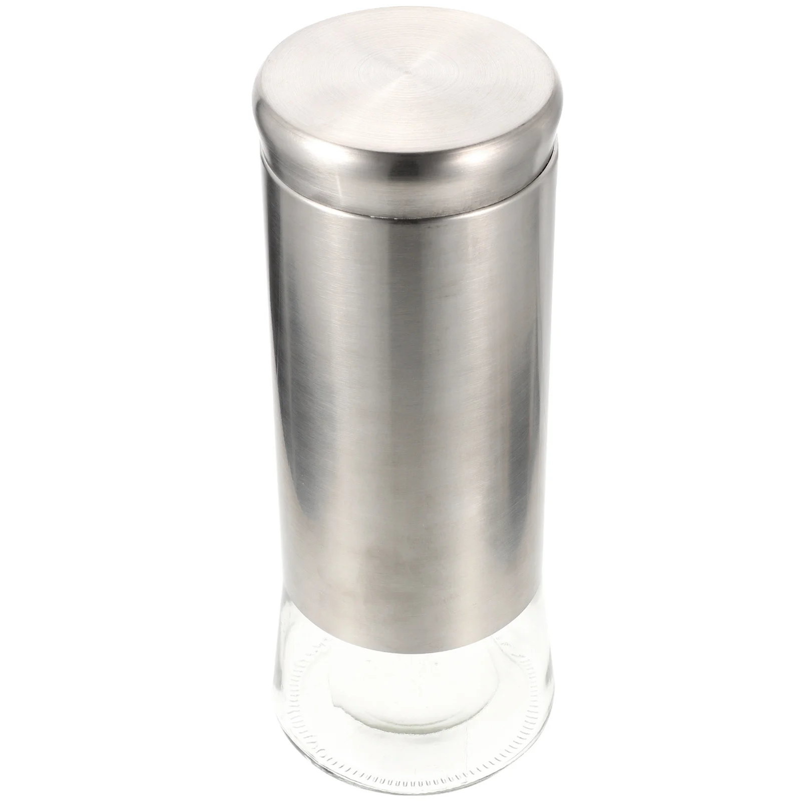 

Sealed Airtight Food Storage Container Clear Glass Jar with Metal Seal Lid for Kitchen Pantry Storage Containers