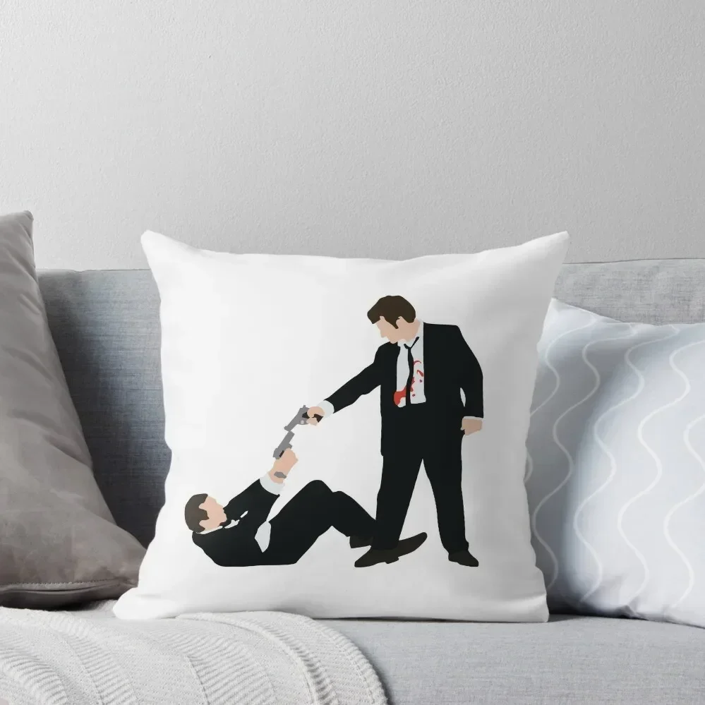 Reservoir Dogs - Shoot Out Throw Pillow Cushions home decor items Christmas Pillow ornamental pillows pillow