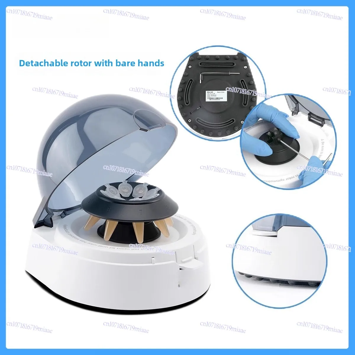 Laboratory Mini Centrifuge Small High Speed Cell Separator