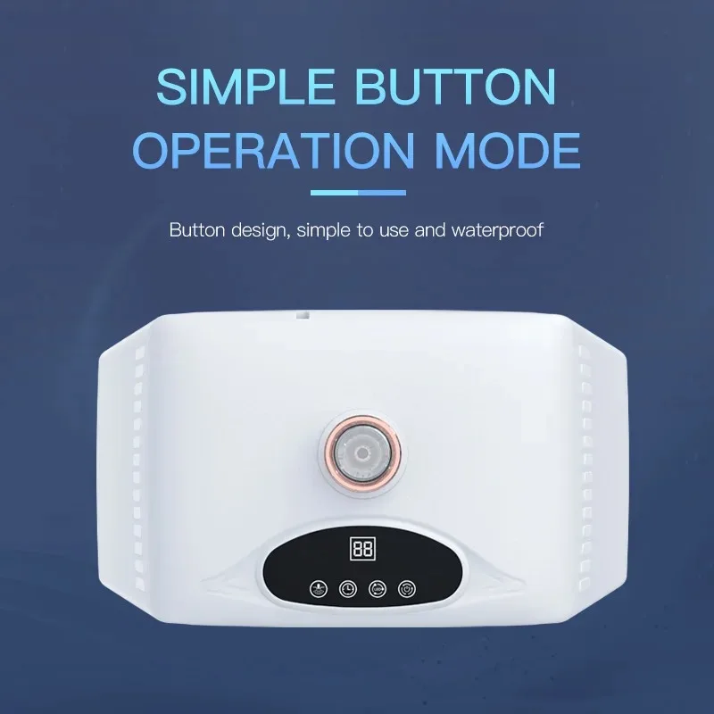 เครื่องโฟตอน LED 7 สีแบบพับได้ พร้อมสเปรย์นาโน 3 ระดับ บำรุงผิวหน้าและผิวกาย สำหรับใช้ในร้านเสริมสวยและที่บ้าน