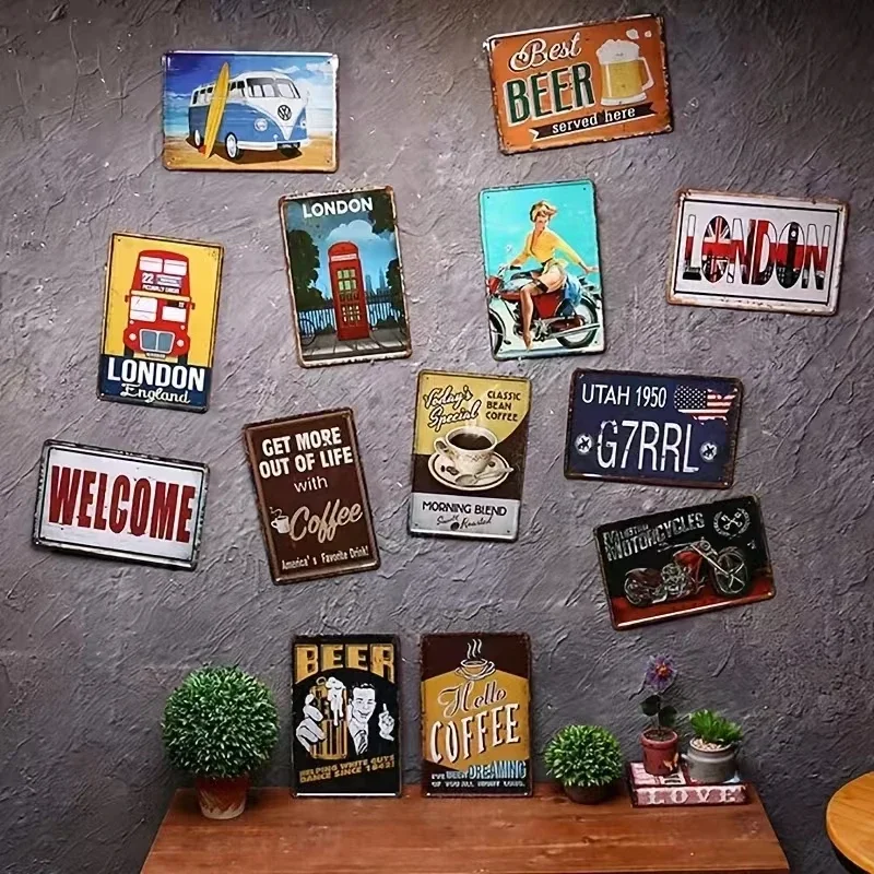 Dooms Posters Home Decoration Accessories Game Signs Wall Art Vintage Metal Tin Sign for Gamer Room Wall Decoration House Decor