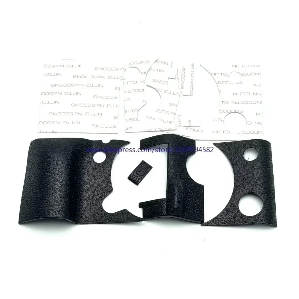 A Set of 4 Pcs NEW Body Rubber Leather for Fujifilm FUJI X-T1 XT1 Hand Grip + Rear Thumb + Front Side Cover Camera Assembly Part