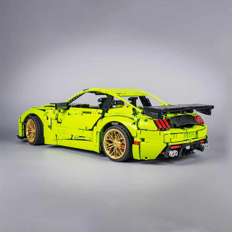 3152 قطعة بطل السرعة Fordsad Must Gangd Shelby GT500 اللبنات لتقوم بها بنفسك لعبة إبداعية عيد الميلاد هدية عيد ميلاد للأطفال كتل #4