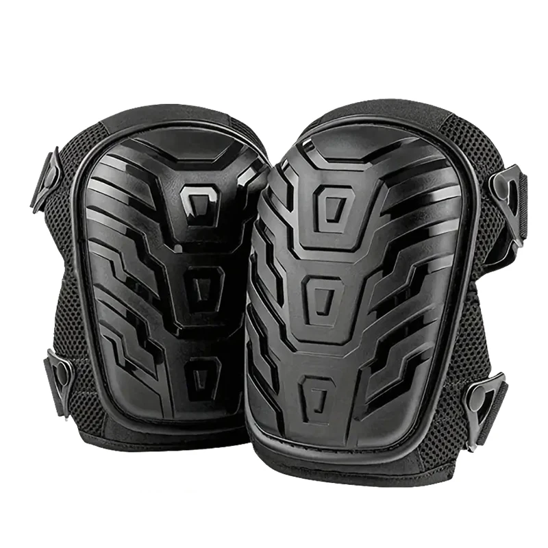 

Professional Knee Pads for Work; Gardening & Construction Double Straps and Adjustable Clips;Industrial Heavy Duty Tactical