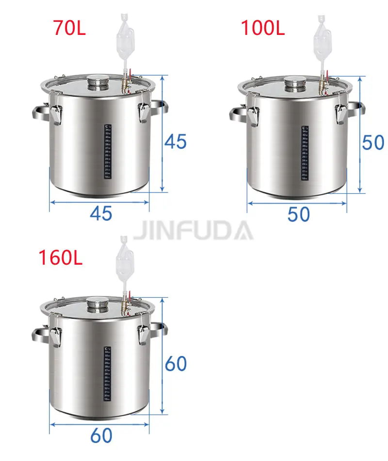 160L Special Design Brewery And Home Home Use Making Machine Wine Beer Brewing Equipment