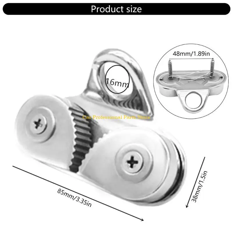 R53D Sailing Cams Cleat Cams Baja Kecil Cleats Row Boat Bearing Cams Clamp Cleat Canoe Kayak Cams Cleat Cepat Masuk