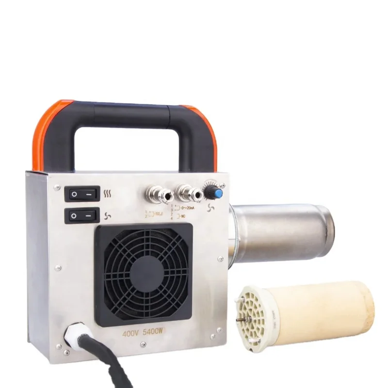 

ZX3700 400V 5400W compressed air heat gun Electric Hotwind Portable System