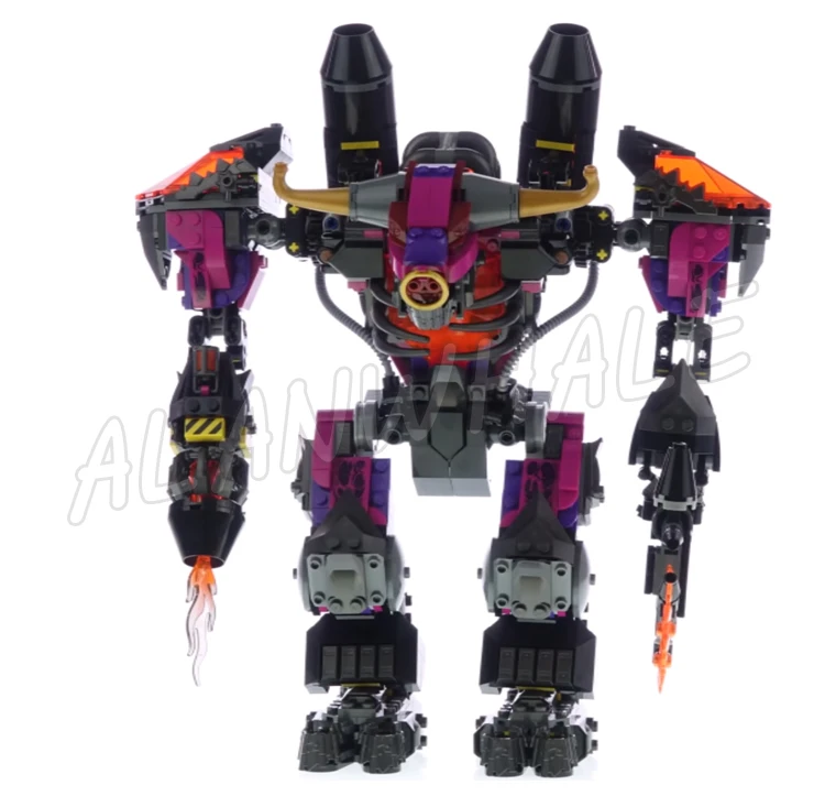 1067pcs Monkey Villain Demon Bull King Mech Flame Thrower Princess Iron Fan 11543 Building Blocks toys Compatible With Model