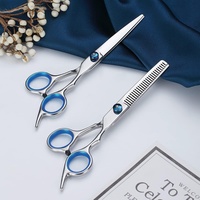 Entry Level Stainless Steel Scissors for Hair Thinning Clipper 6 inches  Barber Shop Apprentice Hairdressing Haircut Trim Tools