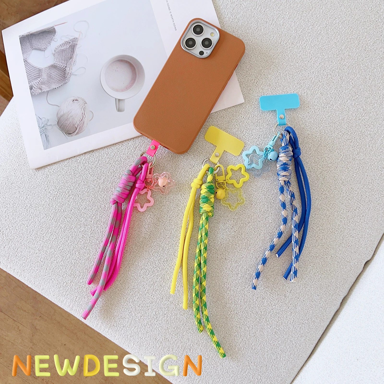 

New Fashion Mobil Phone Pendant Mobile Phone Universal Lanyard Mobile Phone Bag key Accessories Accessories Gift Pendant