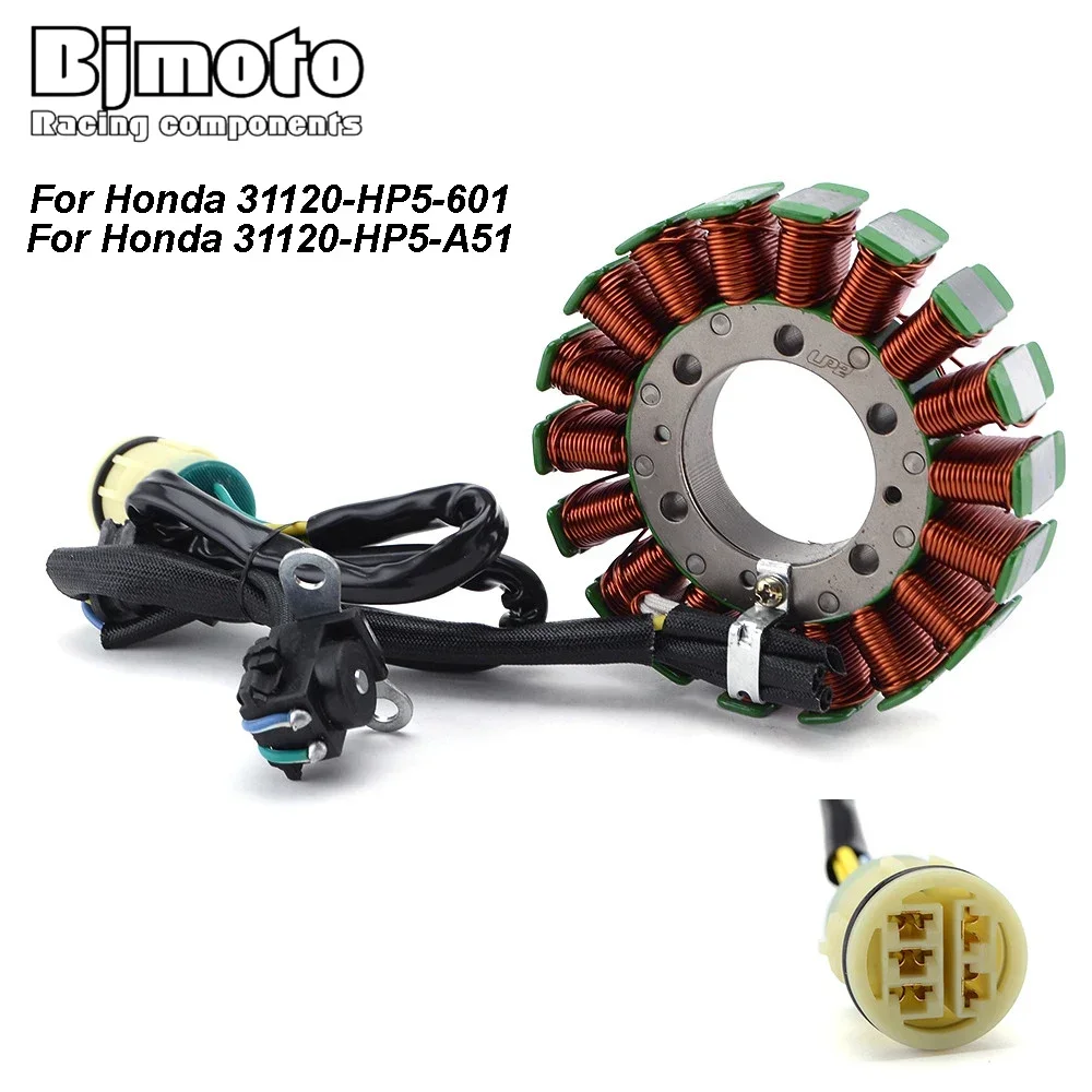 

Motorcycle Magneto Engine Generator Stator Coil For Honda TRX420 TRX 420 Rancher FE FM TE TM FPE FPM 31120-HP5-A51 31120-HP5-601