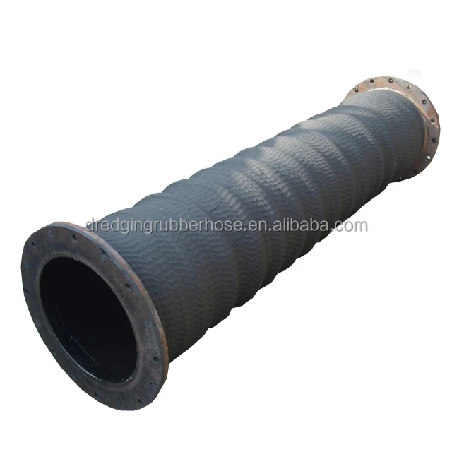 Ageing-resistant Flexible Rubber Hose Pipe Wear-resistant Hydraulic  Hose Prices Dredge Discharge Rubber Hose